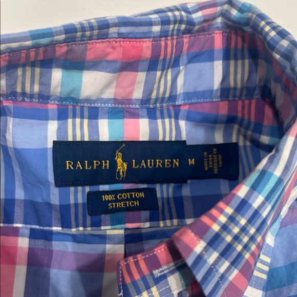 Ralph Lauren Multicolor Plaid Button Down Shirt - Picture 2 of 6